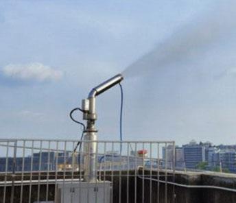 城市高空降尘除霾智能喷雾系统